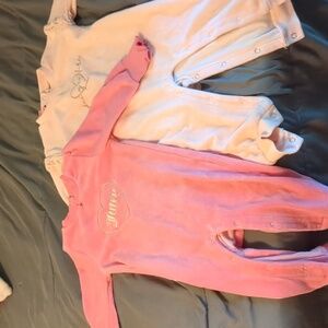 Two juicy couture one piece 18 months